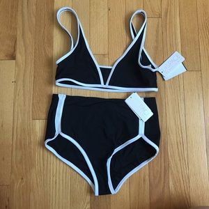 NWT L*Space Mickee Top & Cali Cut Bottom Bikini